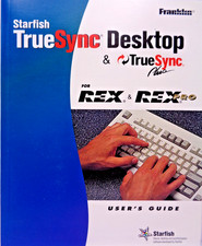 IBM PC -- STARFISH TRUESYNC DESKTOP FOR REX..USER'S GUIDE (FRANKLIN MANUAL) #2EN picture