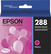 NEW Epson 288 MAGENTA Standard Capacity Ink Cartridge DuraBrite Ultra EXP 3/22 picture