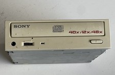 Sony CRX195A1 40x/12x/48x Internal IDE CD-RW Drive Vintage PC Untested picture
