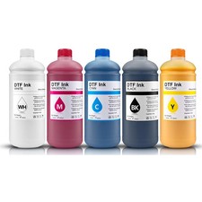 6*1000ML DTF Heat Transfer Inks for Epson L800 L1800 1390 XP600 Printer picture