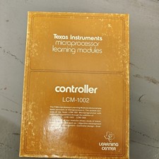 Vintage Texas Instruments LCM-1002 Controller Learning Module w/ Box Untested picture