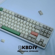 KBDiy PBT Keycaps 140-Key Cherry Profile GMK 9009 Style Dye-Sub Set picture