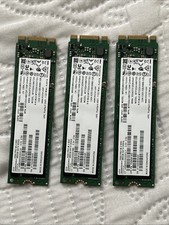 Lot of 3 Micron 5300 PRO 480GB M.2 SATA SSD MTFDDAV480TDS Enterprise Drives picture