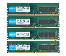 32GB 4X Crucial 8GB PC4-2400T DDR4 2400MHz 288Pin UDIMM Desktop Memory RAM picture
