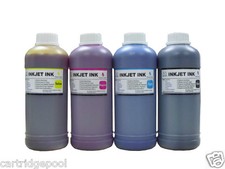 4X500ML ND® Dye refill inks for all HP Canon Lexmark Dell Printer Cartridges picture