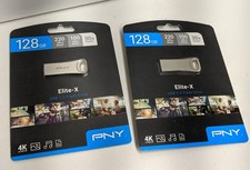 2X PNY Elite-X USB 3.2 Flash Drive, 128GB picture