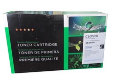 Genuine Clover 647A CE260A BLACK Toner Cartridge LaserJet Factory Sealed Ink picture