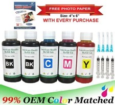 500ml 4 color bulk refill ink for hp dell canon brother lexmark printers picture