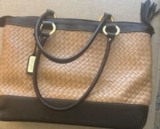 Leather Tote Laptop Computer Bag picture