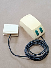 Vintage Microsoft Green-Eyed Mouse 1983 First Gen Bus connector Tested - Video picture