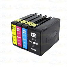 4PK HP 932XL 933XL Ink For HP Officejet 6100 6600 6700 7110 7510 7512 7610 7620 picture