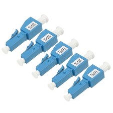 5Pcs Fiber Optic Attenuator 5dB LC/UPC Single Mode Male-Female Fiber Attenuator picture