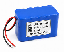 Multipurpose Rechargable Li-Ion Battery pack 3S5P  11.1v 13Ah picture