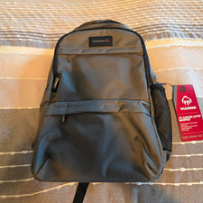 Wolverine Slimline 27L Padded Nylon Laptop Backpack 15in Gray WVB4003 picture