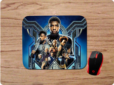 MARVELS BLACK PANTHER DESIGN CUSTOM MOUSEPAD DESK MAT OFFICE GIFT  picture