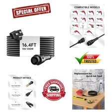 Flexible 16.4FT Power Cord for Quik-Lok Tools - Safe & Long-lasting Design picture