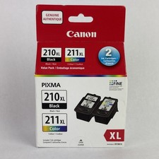 Genuine Canon 210XL Black/211XL Color Combo PG-210XL CL-211XL New in Box picture