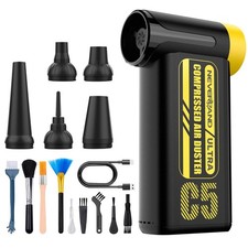 NEVERLAND Electric Compressed Air Duster Super Power Mini Blower 8000MAH 8 Speed picture