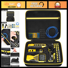 Cable Tester Case for Klein VDV501-851/VDV526-200 - Durable Black & Yellow Stora picture