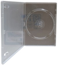 USDISC DVD Cases Standard 14mm Premium, Single 1 Disc (Super Clear) Lot picture