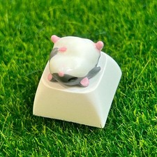 Handmade Hamster Keycap, Cute Resin Artisan Keyboard Keycap picture
