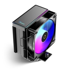 Gamma A40 ARGB BK CPU Cooler,100mm PWM Fan,133mm Height Single Tower Black  picture