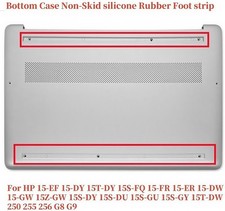 For HP 15-EF 15-DY 15-dy5131wm 15T-DY Series L63597-001 Rubber Feet Foot Strips picture