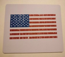 American Flag Mouse Pad - Approximately 9.4 x 7.9 Inches picture