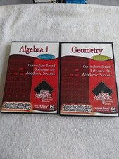 High Achiever  Algebra Geometry Curriculum Based Software Grades 9-12 PC CD-ROM picture