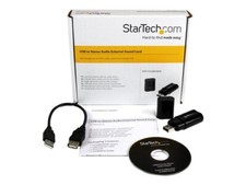 STARTECH USB 2.0 EXTERNAL AUDIO AUDIO CARD (A/N ICUSBAUDIOB) New picture