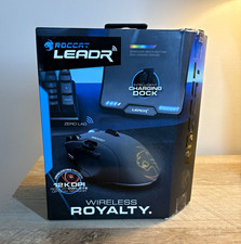 ROCCAT Leadr Wireless RGB Gaming Mouse 14-Button 12000 DPI w/ Charging Dock picture