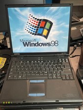 Vintage Compaq EVO N610C Laptop Pentium 4 2.0GHz 256MB 60GB Win 98SE w/ USB picture