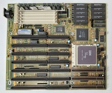 Biostar MB-1433UIV VLB ISA 486 Retro Motherboard + IBM 486DX2 66MHz + 8MB RAM picture