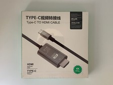 USB-C type C male to HDMI 1.4 male 2m 4k 60hz ultra HD cable picture