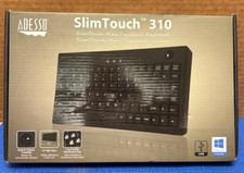 Adesso AKB-310UB Wired Keyboard Slimtouch 310  With Trackball picture
