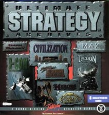 X-COM 1 UFO Defense, Railroad Tycoon Deluxe, Jagged Alliance + Manual PC CD game picture