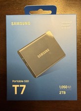 Samsung T7 2TB USB 3.2 Portable Solid State Drive - Titan Grey picture
