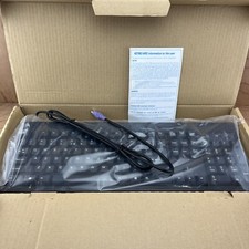 Vintage Chicony Black PS/2 Keyboard English KB-2961 picture