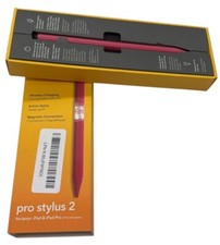 ZAGG Pro Stylus 2 Active Dual-Tip Pencil Stylus with Wireless Charging - Red picture