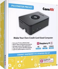 CanaKit - Raspberry Pi 5 Starter Kit - Turbine (8GB) - Black picture