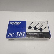 Genuine Brother PC-501 Printing Cartridge OEM Original FAX-575  NEW Open Box picture