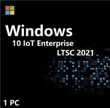Windows 10 IoT Enterprise LTSC 2021 High End 1 PC Use For Single Device ✔ USB picture