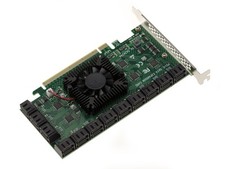 PCIe 3.0 16X Controller Card With 24 SATA 6G Ports. ASM1812 And ASM1064 Chipset. picture