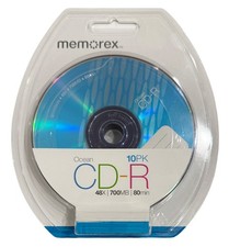 Memorex 48X CD-R 80min 700MB Ocean Logo Top Lot picture