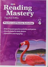 SRA READING MASTERY Signature Edition Practice & Review Activitie Grade 4 CD-ROM picture