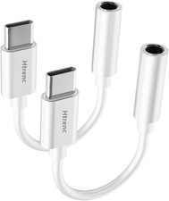 USB C to 3.5mm Headphone Jack Adapter for iPhone17/ iPhone 16/16 White  picture