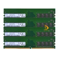 For Samsung 4x 8GB 1RX8 DDR4 RAM 2400T PC4-19200mhz CL17 DIMM Desktop Memory F# picture