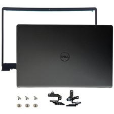 New for Dell Inspiron 15 3510 3511 3515 Black Laptop LCD Back Cover+Bezel+Hinges picture