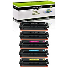 5PK CF400X BCYM Toner Set Fits for HP 201X Color Laserjet Pro MFP M252dw M277dw picture