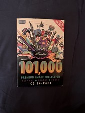 Vintage 1997 IMSI MasterClips 101,000 MasterPhotos CD Disc 1-14 + Book Macintosh picture